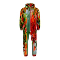 Gathering Sping Flowers Wallpapers Hooded Jumpsuit (kids)