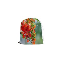 Gathering Sping Flowers Wallpapers Drawstring Pouch (xs)