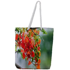 Gathering Sping Flowers Wallpapers Full Print Rope Handle Tote (large) by artworkshop