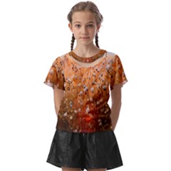 Late Afternoon Kids  Front Cut Tee by artworkshop
