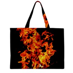 Live Coals Zipper Mini Tote Bag by artworkshop