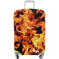 Live Coals Luggage Cover (large) by artworkshop