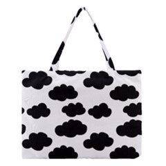 Black Clouds Medium Tote Bag by ConteMonfrey