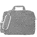 Geometric Noir Pattern MacBook Pro 13  Shoulder Laptop Bag  View3