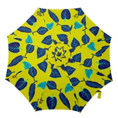 Sheets Pattern Picture Detail Hook Handle Umbrellas (medium) by Simbadda