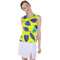 Sheets Pattern Picture Detail Women s Sleeveless Sports Top by Simbadda