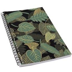 Autumn Fallen Leaves Dried Leaves 5 5  X 8 5  Notebook by Simbadda