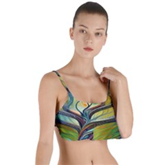 Tree Magical Colorful Abstract Metaphysical Layered Top Bikini Top  by Simbadda