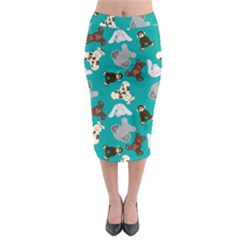 Plush Toys Stuffed Toys Stuffed Animals Midi Pencil Skirt by Simbadda