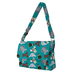 Plush Toys Stuffed Toys Stuffed Animals Full Print Messenger Bag (m) by Simbadda