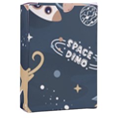 Space Theme Art Pattern Design Wallpaper Playing Cards Single Design (rectangle) With Custom Box