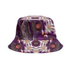 Rosette Kaleidoscope Mosaic Abstract Background Art Bucket Hat