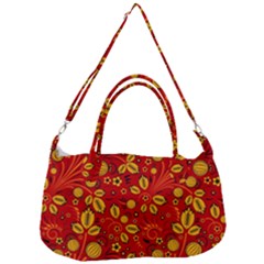 Seamless Pattern Slavic Folk Style Removable Strap Handbag by Simbadda