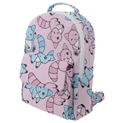 Children Pattern Design Flap Pocket Backpack (small) by Simbadda