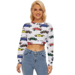 Cars Pattern Lightweight Long Sleeve Sweatshirt by Simbadda