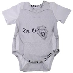 (2)dx Hoodie  Baby Short Sleeve Bodysuit by Alldesigners