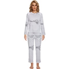 (2) Womens  Long Sleeve Lightweight Pajamas Set by Alldesigners