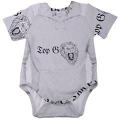 (2)dx Hoodie Baby Short Sleeve Bodysuit by Alldesigners