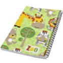 Funny Animals Cartoon 5.5  x 8.5  Notebook View2