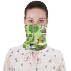 Funny Animals Cartoon Face Covering Bandana (adult) by Simbadda