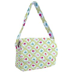 Birds Pattern Background Courier Bag by Simbadda