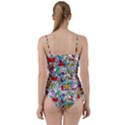 Graffiti Characters Seamless Pattern Sweetheart Tankini Set View2