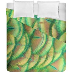 Beautiful Peacock Duvet Cover Double Side (california King Size) by Simbadda