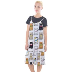 Cat-kitten-seamless-pattern Camis Fishtail Dress by Simbadda