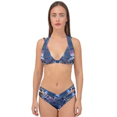 We Are The Future Double Strap Halter Bikini Set by dflcprintsclothing