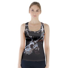 Deer Skull Racer Back Sports Top by MonfreyCavalier