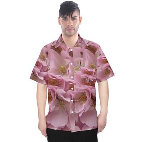 Cherry-blossoms Men s Hawaii Shirt by Excel