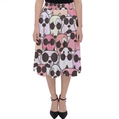 Cute-dog-seamless-pattern-background Classic Midi Skirt