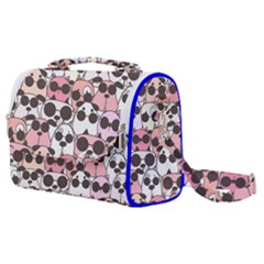 Cute-dog-seamless-pattern-background Satchel Shoulder Bag