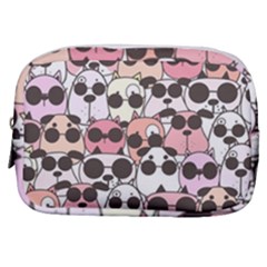 Cute-dog-seamless-pattern-background Make Up Pouch (Small)