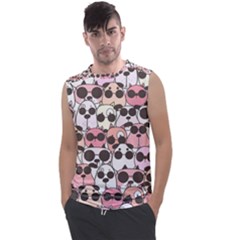 Cute-dog-seamless-pattern-background Men s Regular Tank Top