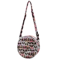 Cute-dog-seamless-pattern-background Crossbody Circle Bag