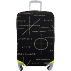 Abstract-math Pattern Luggage Cover (large) by Simbadda