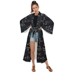 Mathematical-seamless-pattern-with-geometric-shapes-formulas Maxi Kimono by Simbadda