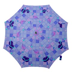 Seamless-pattern-pastel-galaxy-future Hook Handle Umbrellas (large) by Simbadda