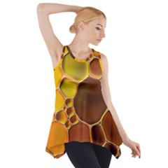 Abstract Oil Painting Side Drop Tank Tunic by Excel