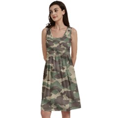 Camouflage Design Classic Skater Dress