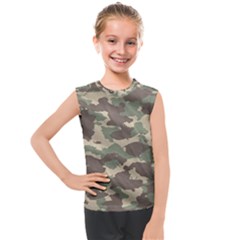 Camouflage Design Kids  Mesh Tank Top by Excel