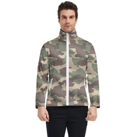 Camouflage Design Men s Bomber Jacket by Excel