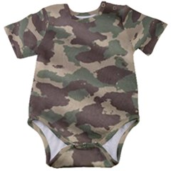 Camouflage Design Baby Short Sleeve Bodysuit