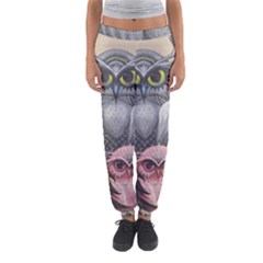 Graffiti Owl Design Women s Jogger Sweatpants