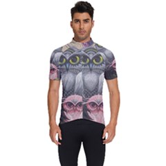 Graffiti Owl Design Men s Short Sleeve Cycling Jersey by Excel