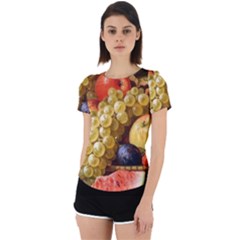 Fruits Back Cut Out Sport Tee