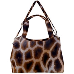 Giraffe Skin Design Double Compartment Shoulder Bag by Excel