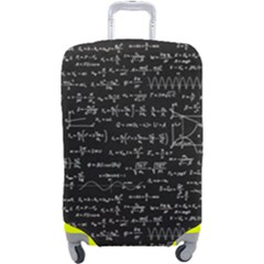 Math-equations-formulas-pattern Luggage Cover (large) by Simbadda