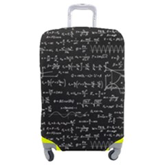 Math-equations-formulas-pattern Luggage Cover (medium) by Simbadda